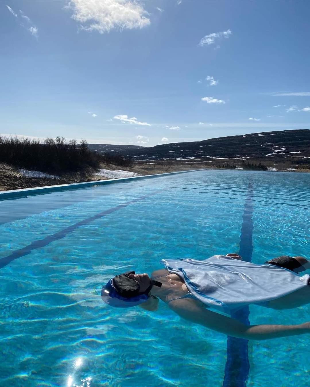 Hotel Laugarholl With Natural Hot Spring Holmavik Dış mekan fotoğraf