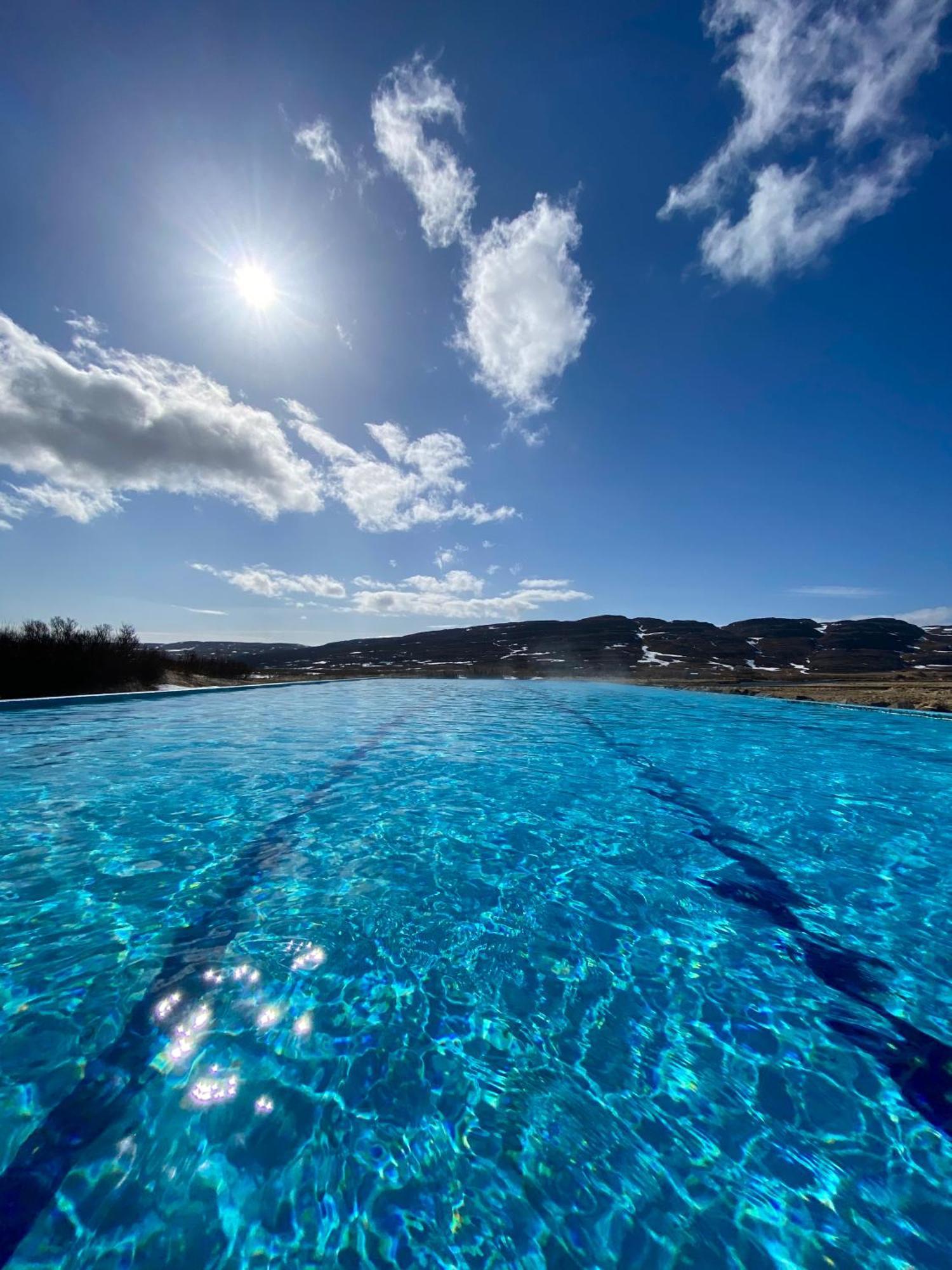 Hotel Laugarholl With Natural Hot Spring Holmavik Dış mekan fotoğraf