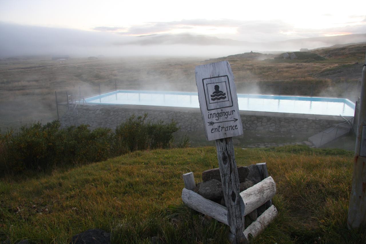 Hotel Laugarholl With Natural Hot Spring Holmavik Dış mekan fotoğraf